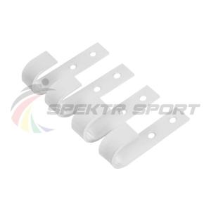 Купить Крюки подвесные (к-кт. 4 шт) для турника белые в Печорах 