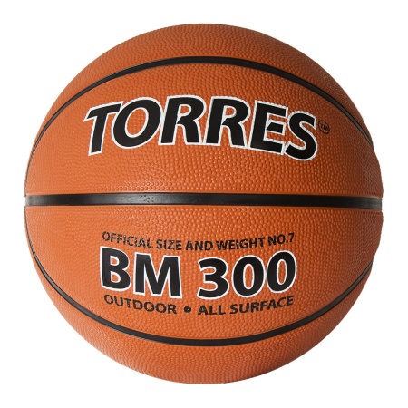 Купить Мяч баскетбольный  "TORRES BM300" р.5 в Печорах 