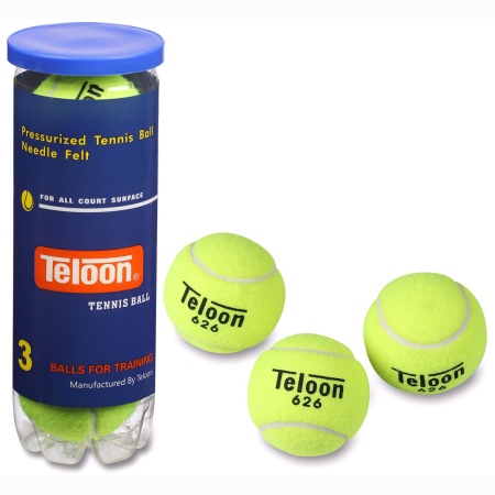 Купить Мяч для большого тенниса Teloon 626Т Р3  (3 шт) в Печорах 