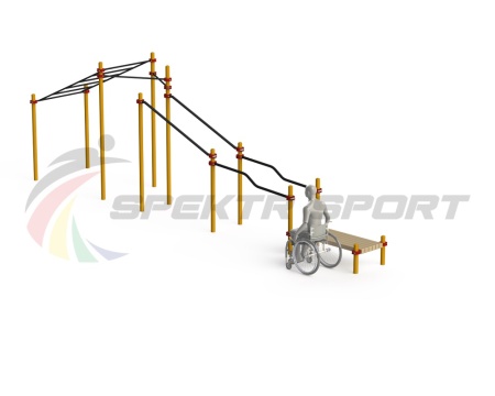 Купить Спортивный комплекс для инвалидов-колясочников WRK-D22_76mm в Печорах 