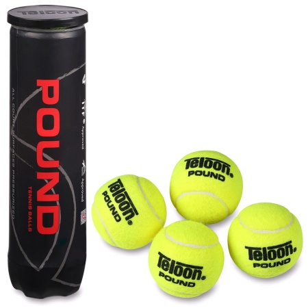 Купить Мяч для большого тенниса Teloon 828Т Р4  (4 шт) в Печорах 
