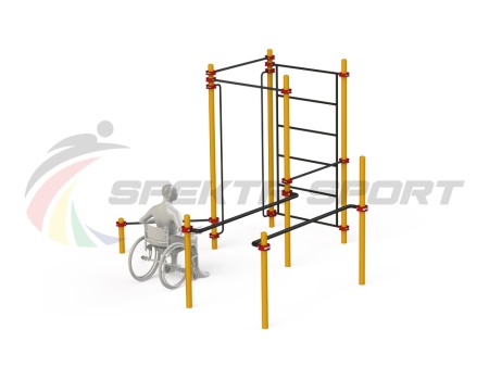 Купить Спортивный комплекс для инвалидов-колясочников WRK-D18_76mm в Печорах 